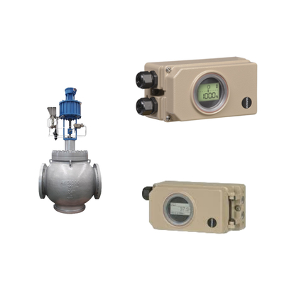 Katup Kontrol Pipa Bergelombang Dengan Samson Electropneumatic 3730-3 Positioner Dan Fisher 67CFR Filter Regulator