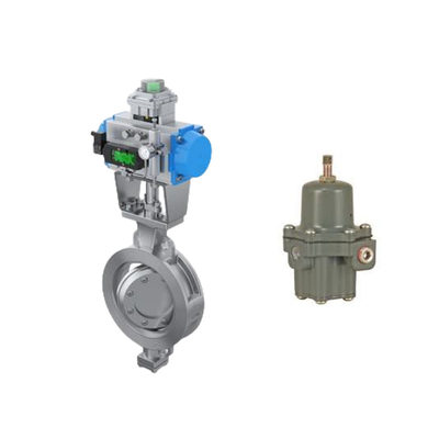 HART Protocol Logix 3200MD Digital HART Positioner Control Valve Positioner Dengan Fisher 67CFR Filter Regulator