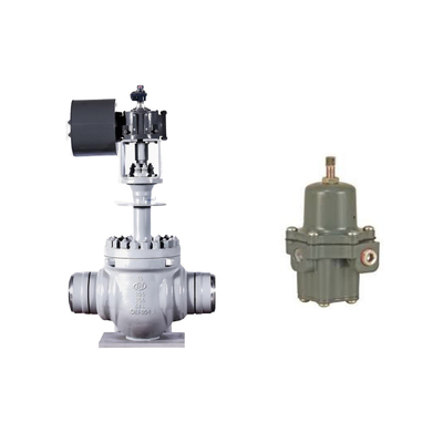 HART Protocol Logix 3200MD Digital HART Positioner Control Valve Positioner Dengan Fisher 67CFR Filter Regulator