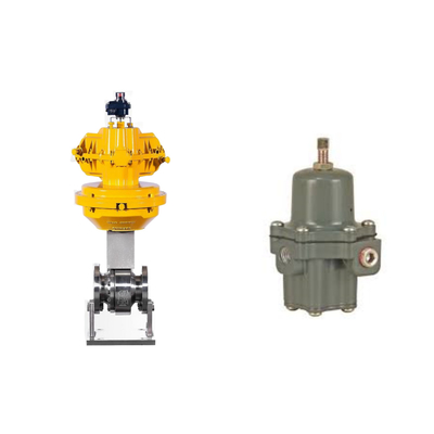HART Protocol Logix 3200MD Digital HART Positioner Control Valve Positioner Dengan Fisher 67CFR Filter Regulator