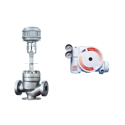 ChuanYi Brand Quick-Change Single-Seat Control Valve Dengan Flowserve Logix 3200MD Digital HART Positioner