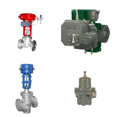 Katup Kontrol Berkinerja Tinggi Dengan Fisher 3720 Electro-Pneumatic Positioner Dan Fisher 67CFR Filter Regulator