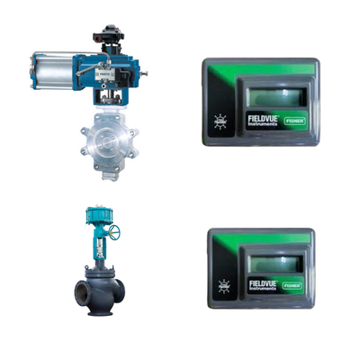 Sistem umpan balik tanpa linkage-Friendly Control Valve dengan Fisher FIELDVUE DVC2000 Digital Valve Positioner