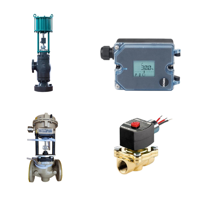 Katup Kontrol Dengan Samson 3725 Electro-Pneumatic Positioner Dengan Fungsi Kalibrasi Sendiri Dan Auto-Tuning yang Mudah