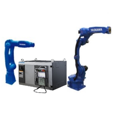6 Axis Robotic Arm Yaskawa GP12 Dengan Pagar Keamanan CNGBS Untuk Penanganan Otomatis Sebagai Robot Universal
