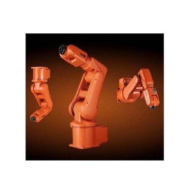 ABB IRB120 dengan 6 sumbu Robot lengan dan muatan 3kg mencapai 580mm untuk mengambil dan menempatkan sebagai robot penanganan