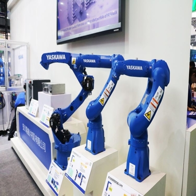 Robotic Arm 6 Axis Yaskawa GP25 Dengan CNGBS Robot Dress Pack Untuk Menangani Robot Automation