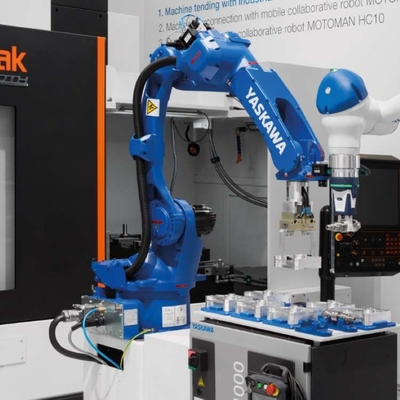 Robotic Arm 6 Axis Yaskawa GP25 Dengan CNGBS Robot Dress Pack Untuk Menangani Robot Automation