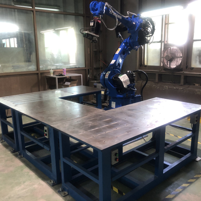 YASKAWA Pallet Machine GP50 Dengan CNGBS Dressing Pack Untuk Waktu Penggunaan yang Lebih Lama Stasiun Kerja Sebagai Robot Industri