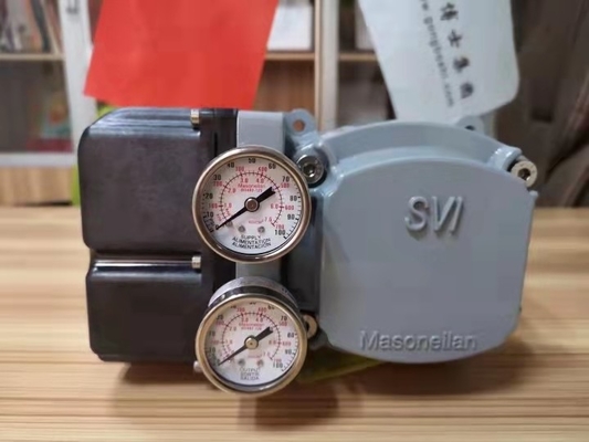 Pneumatic Actuator Dengan Masoneilan Digital Valve Positioner SVI2 AP-21113111 SVI2 AP-21123121 dengan katup kontrol Cina