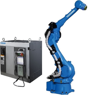 Penanganan Robotic Arm 6 Axis Yaskawa GP50 Dengan CNGBS Customized Robot Gripper Untuk Robot Universal