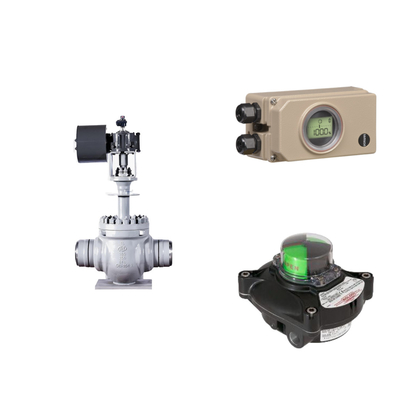 Pneumatic Control Valve Dengan Komunikasi Hard Samson Electropneumatic 3730-3 Dan samson 4763 positioner
