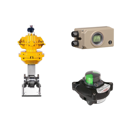 Akurat Pneumatic Control Actuator Dan Samson Smart Valve Positioner 3730 Untuk Pneumatic Control Valve
