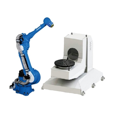 Yaskawa GP88 6 Axis Welding Robotic Arm Dengan CNGBS Welding Positioner Untuk Robot Arc Welding