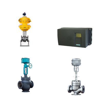 Katup Pneumatik China dengan Siemens SIPART PS2 Valve Positioner Dalam Polykarbonate Enclosure Dengan Aluminium