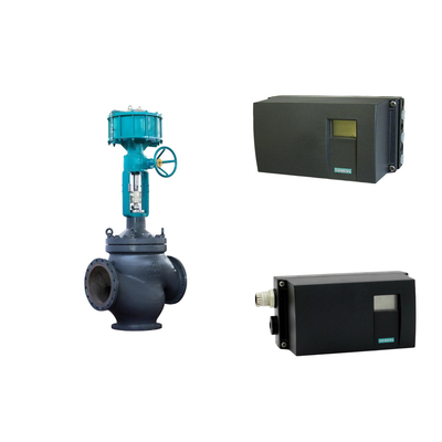 Katup Pneumatik China dengan Siemens SIPART PS2 Valve Positioner Dalam Polykarbonate Enclosure Dengan Aluminium