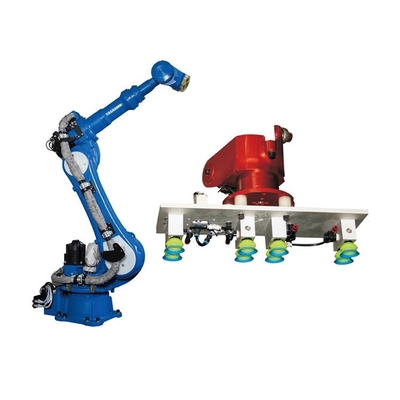 6 Axis Universal Robotic Arm Yaskawa GP110 Dengan CNGBS Robot Gripper Untuk Pallet Handling Robot