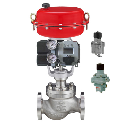 Masoneilan SVI2 Pneumatic Control Valve Dan Regulator 78-40 Untuk Cina Pneumatic Control Valve Di Stok