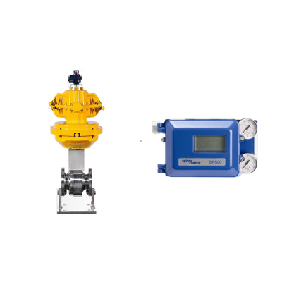 Katup Pneumatik Dengan Spirax Sarco Smart Valve Positioner SP500 Dan Emerson Limit Switch