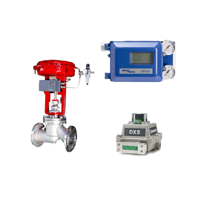 Katup Pneumatik Dengan Spirax Sarco Smart Valve Positioner SP500 Dan Emerson Limit Switch