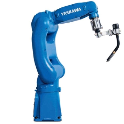 Pengelasan 6 sumbu Robotic Arm Yaskawa AR700 Gabungan Dengan CNGBS Robot Gripper Untuk Robot Penanganan