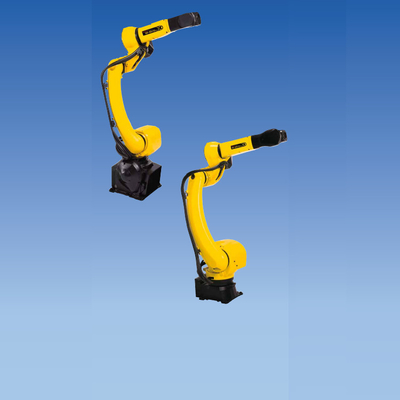 6 Axis Industrial Fanuc Robot Arm M-20iD/25 Dengan CNGBS Robot Positioner Untuk Las