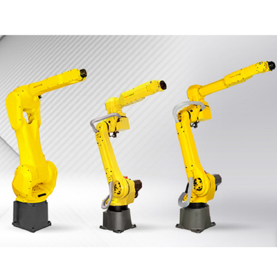 6 Axis Industrial Fanuc Robot Arm M-20iD/25 Dengan CNGBS Robot Positioner Untuk Las