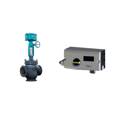 Katup Pneumatik Dengan Spirax Sarco Smart Valve Positioner SP7-10-11 Dan Fisher 67CFR Filter Regulator
