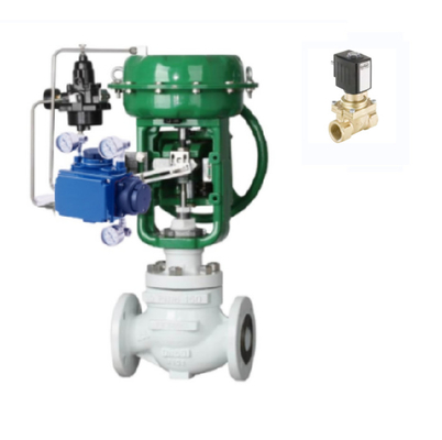 Tahan Tekanan Tinggi 3/2 Berjalan Burkert Kuningan Solenoid Valve 6524 Untuk Tekanan Menurunkan katup bola
