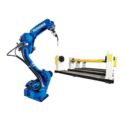 Yaskawa AR1440 Pengelasan Robotic Arm Dengan CNGBS Robot Pengelasan Positioner Untuk Robot Pengelasan Otomatis