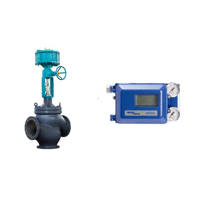 Klep Pneumatik Terkenal China Dengan Spirax Sarco Smart Valve Positioner SP500 Dan Fisher 67CFR Filter Regulator