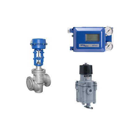 Klep Pneumatik Terkenal China Dengan Spirax Sarco Smart Valve Positioner SP500 Dan Fisher 67CFR Filter Regulator