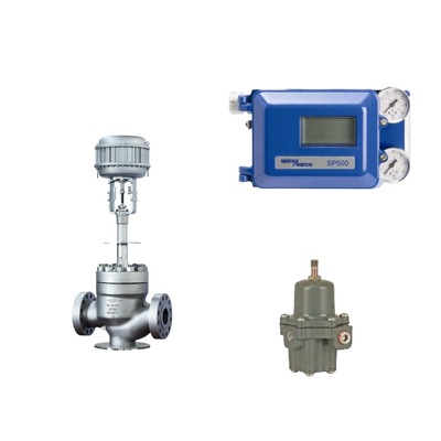 Klep Pneumatik Terkenal China Dengan Spirax Sarco Smart Valve Positioner SP500 Dan Fisher 67CFR Filter Regulator