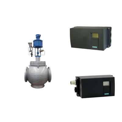 Pneumatic Control Valve Positioner Siemens SIPART PS2 Dan Fisher 67CFR Filter Regulator