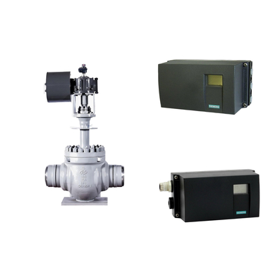 Pneumatic Control Valve Positioner Siemens SIPART PS2 Dan Fisher 67CFR Filter Regulator