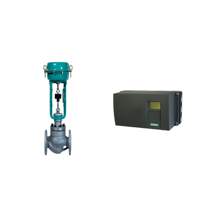 Pneumatic Control Valve Positioner Siemens SIPART PS2 Dan Fisher 67CFR Filter Regulator