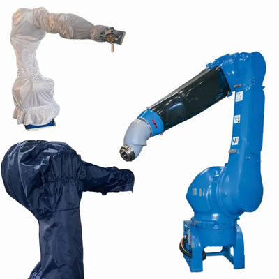 Otomatisasi YASKAWA Robot Industri MPX3500 Dengan CNGBS Robot Pakaian Sebagai Peralatan CNC Untuk Palet