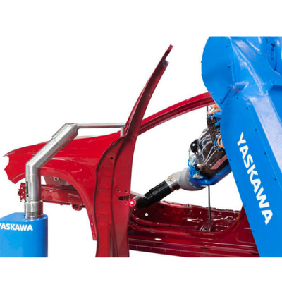 Otomatisasi YASKAWA Robot Industri MPX3500 Dengan CNGBS Robot Pakaian Sebagai Peralatan CNC Untuk Palet