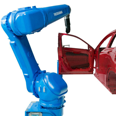 Otomatisasi YASKAWA Robot Industri MPX3500 Dengan CNGBS Robot Pakaian Sebagai Peralatan CNC Untuk Palet