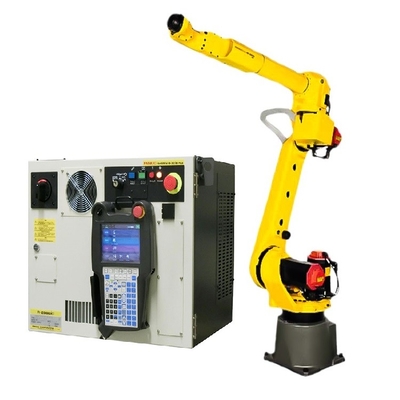 Palletizing 6 Axis Robotic Arm Dengan Industrial Robot Controller Of M-20iA Untuk