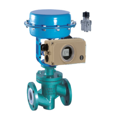 Masoneilan 78-40 Regulator Dan Samson Smart Valve Positioner 3730-3 Untuk Cina Pneumatic Control Valve