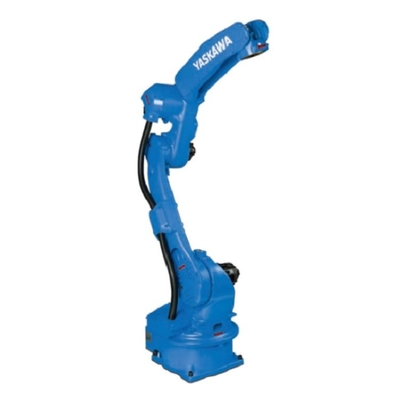 6 Axis Robotic Arm Yaskawa GP25-12 Dengan CNGBS Robot Guide Rail Untuk Menangani Robot Automation
