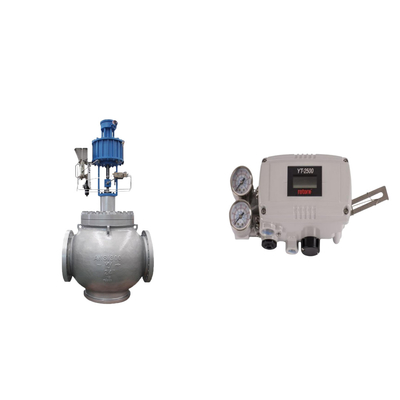 Katup Kontrol Pneumatik Dengan Rotork Asli YT-2500 Smart Valve Positioner Dan Rotork Limit Switch