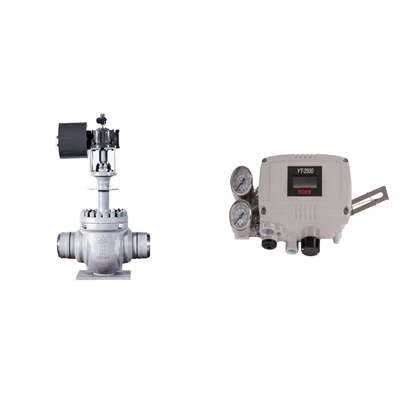 Katup Kontrol Pneumatik Dengan Rotork Asli YT-2500 Smart Valve Positioner Dan Rotork Limit Switch