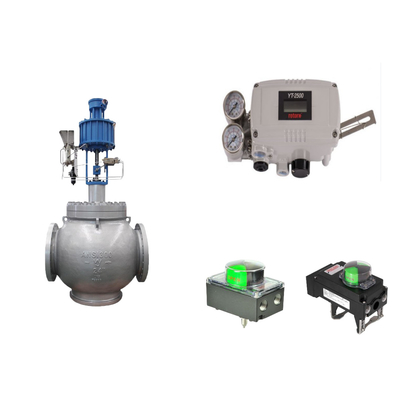 Katup Kontrol Pneumatik Dengan Rotork Asli YT-2500 Smart Valve Positioner Dan Rotork Limit Switch