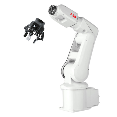 ABB 6 Axis Robot Arm IRB 120 Dengan CNGBS Gripper Sebagai Mesin perakitan Untuk Pengolahan OEM