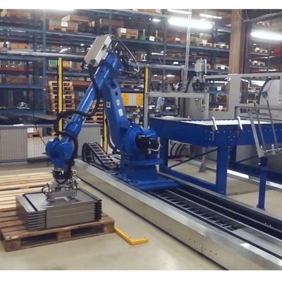 Industrial Robotic Arm 6 Axis Yaskawa GP35L Dengan CNGBS Robot Gripper Untuk Robot Penanganan Otomatis