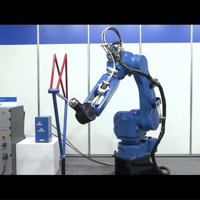 6 Axis Painting Robotic Arm Yaskawa MPX1950 Dengan CNGBS Robot Pakaian Untuk Robot Lukisan Otomatis