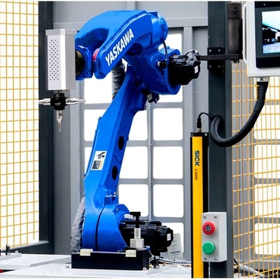6 Axis Painting Robotic Arm Yaskawa MPX1950 Dengan CNGBS Robot Pakaian Untuk Robot Lukisan Otomatis