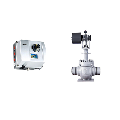 Cina Pneumatic Control Valve dengan Neles ND9000 Intelligent Valve Positioner Sebagai Positioner Valve Supplier Stock
